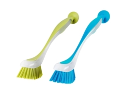 Conjunto de 2 Escovas para Limpeza de Panelas AQUAFORGE