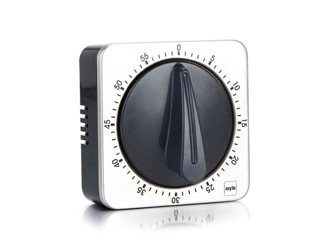 Temporizador Mecânico De Cozinha, Contagem Regressiva De 60 Minutos, Base Magnética, Para Cozinha, Confeitaria E Gestão Diária Do Tempo