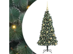 Conjunto 1 Árvore De Natal Artificial Vidaxl Verde Plástico (120 Cm)