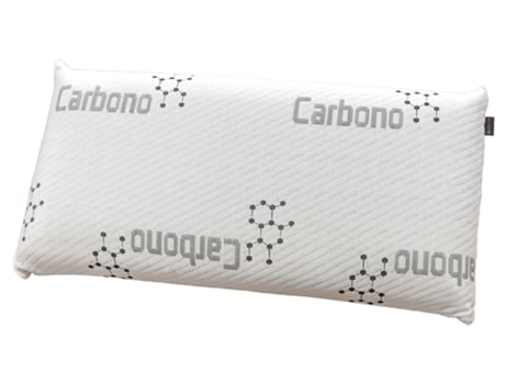 Almohada Viscoelástica Carbono Activo Anti Malos Olores Viscoactive Único Pack 2 Uds 70 Cm