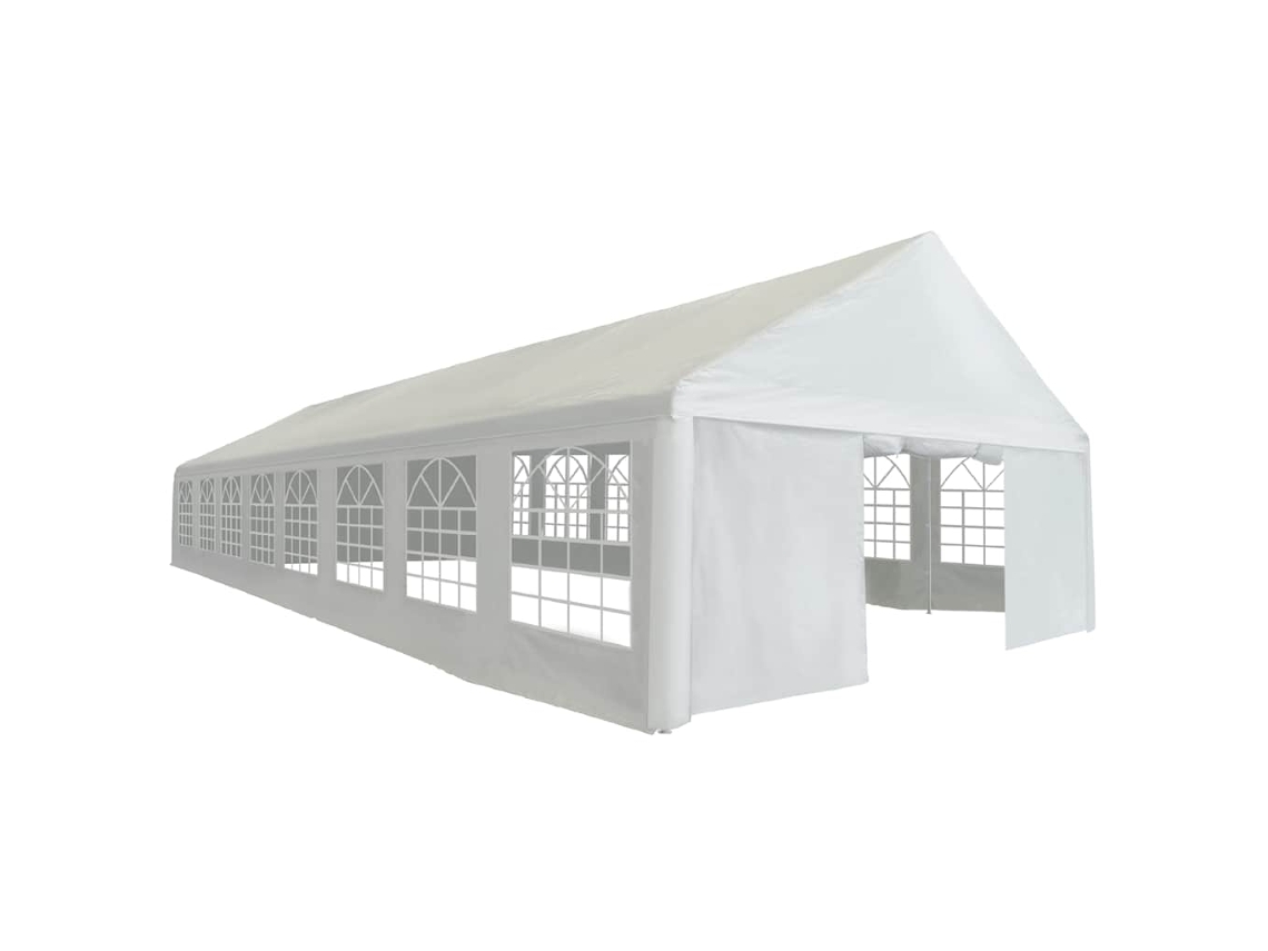 Vidaxl Tenda Para Festas Pe 6x16 M Branco