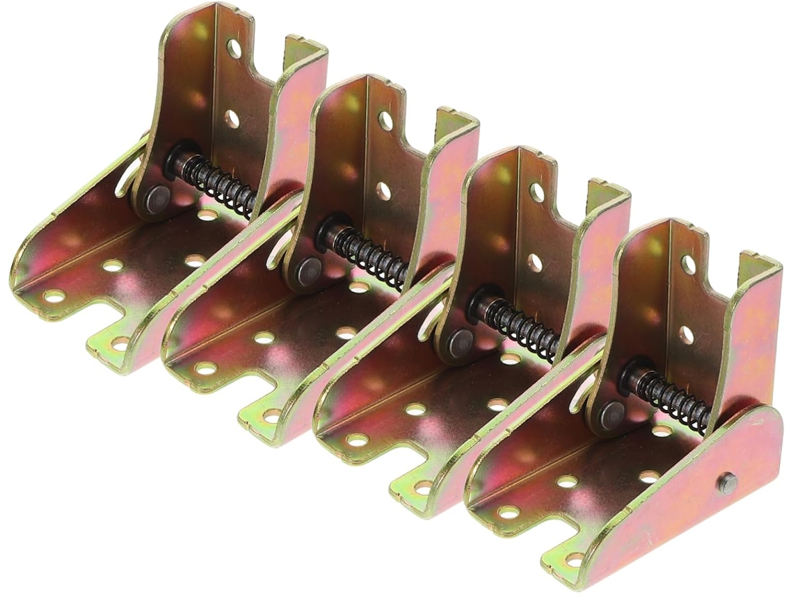 Conjunto De 4 Dobradiças Dobráveis Com Fechamento Automático Para