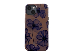 Capa Modelo Tough Night para Apple, Lg Iphone 13 BURGA Veludo Anti-Choque Roxo