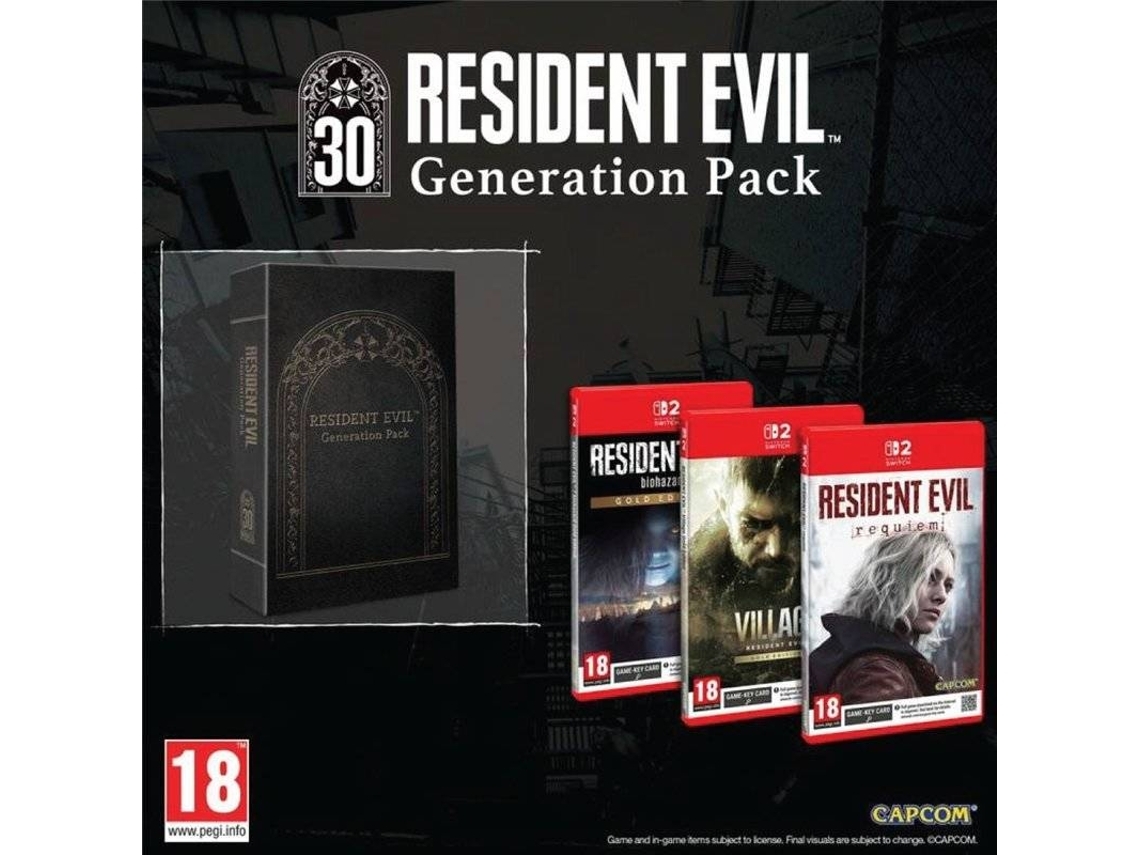 Jogo Nintendo Switch 2 Resident Evil - Generations Pack (Outlet Caixa Aberta)