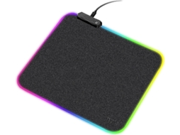 Mousepad Gamer Rgb 340x2453mm Com Led E Base De Borracha Antiderrapante, Macio E Ideal Para Macbook, Pc, Laptop E Desktop. Brilvibera
