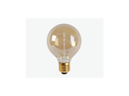 Lâmpada De Filamento Led Decorativa D, Modelo G125,  Dimável (regulável) E Oferece 600 Lumens, Sendo Ideal Para Iluminação Ambiente Retro.