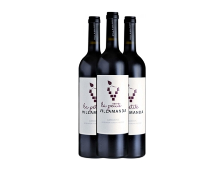 Vinho CHÂTEAU LA NÉGLY La Petite Villamanda Languedoc (0.75 L - 3 Unidades)