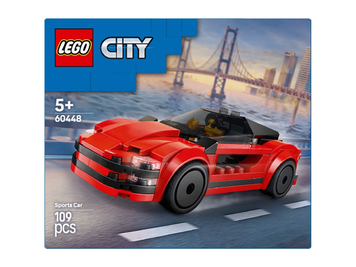 LEGO City: Carro Desportivo Vermelho - 60448