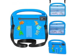 Capa Para Tablet Lenovo Tab P12 2023 De 12,7 Polegadas, Em Eva Resistente A Impactos, Com Desenho De Pardal E Alça De Ombro.
