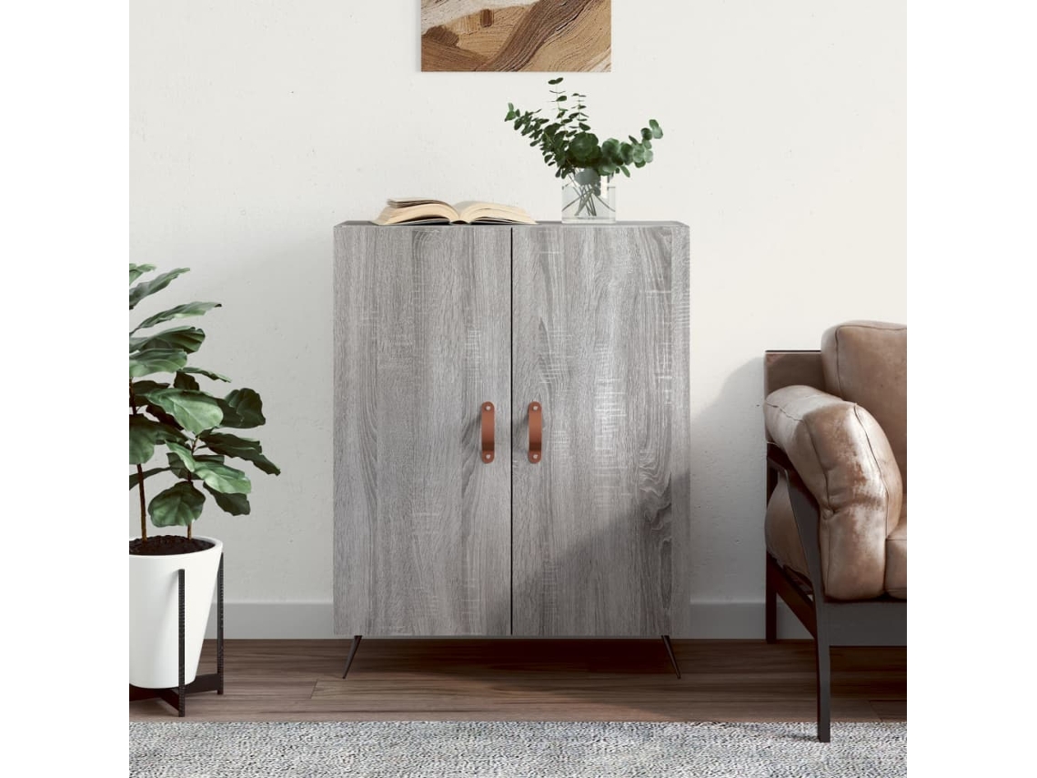 Aparador 69,5x34x90 cm Derivados de Madera Sonoma Gris