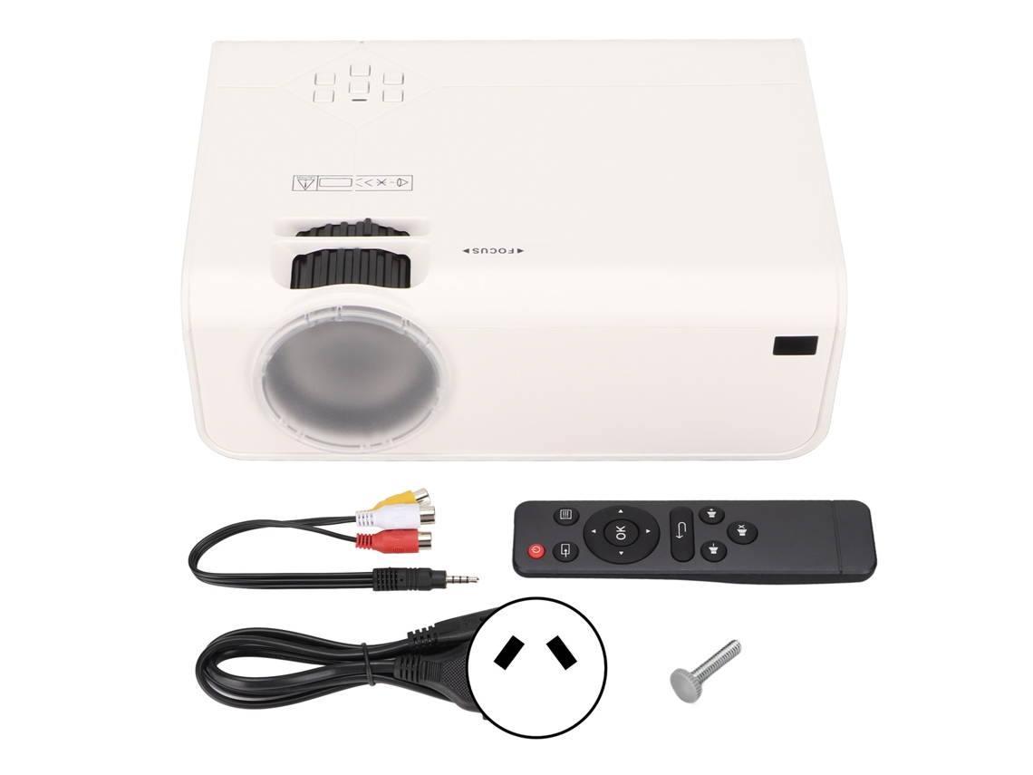 Projetor portátil LAXISCREED Full HD para home theater