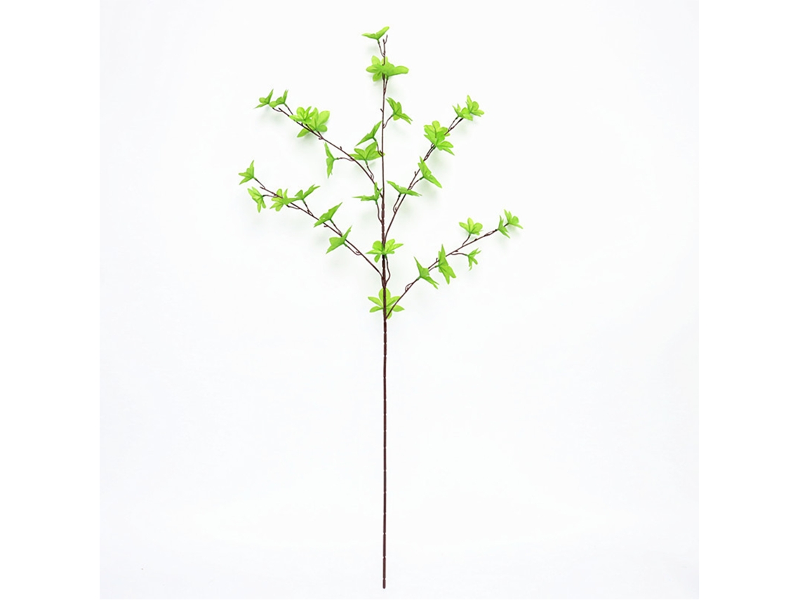 Laxiscreed Sino De Árvore Com Lombada E Folhas, Decorativo De Algodão, 100cm Com Correntes De Cabelo De Cavalo