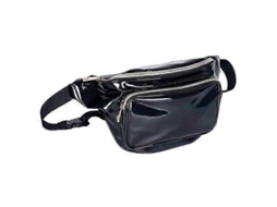 Lurelia Pochete Corrida, Pochete Feminina Holográfica Ajustável Em Pvc, Ideal Para Viagens, Festas, Caminhadas