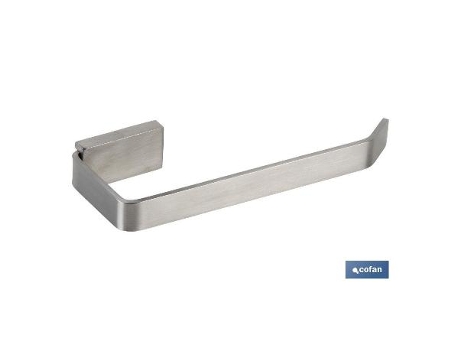 Portarollo  modelo madeira inox 304 satin
