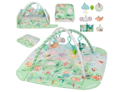 Tapete Educativo Multifuncional Para Bebés Lionelo Inga – Meio-parque – 113 X 114,5 Cm – Brinquedos Interativos Removíveis