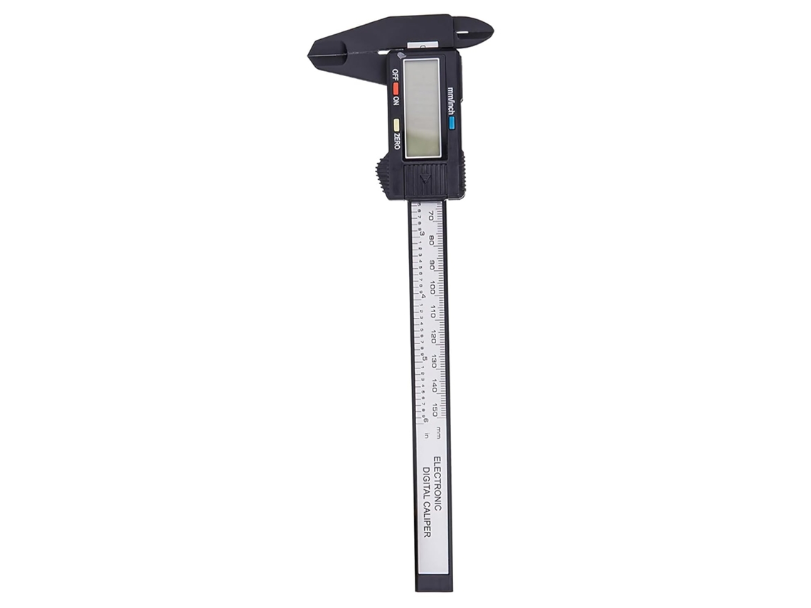 Paquímetro Digital Eletrônico De 0 A 150 Mm Com Visor Lcd Grande E Em