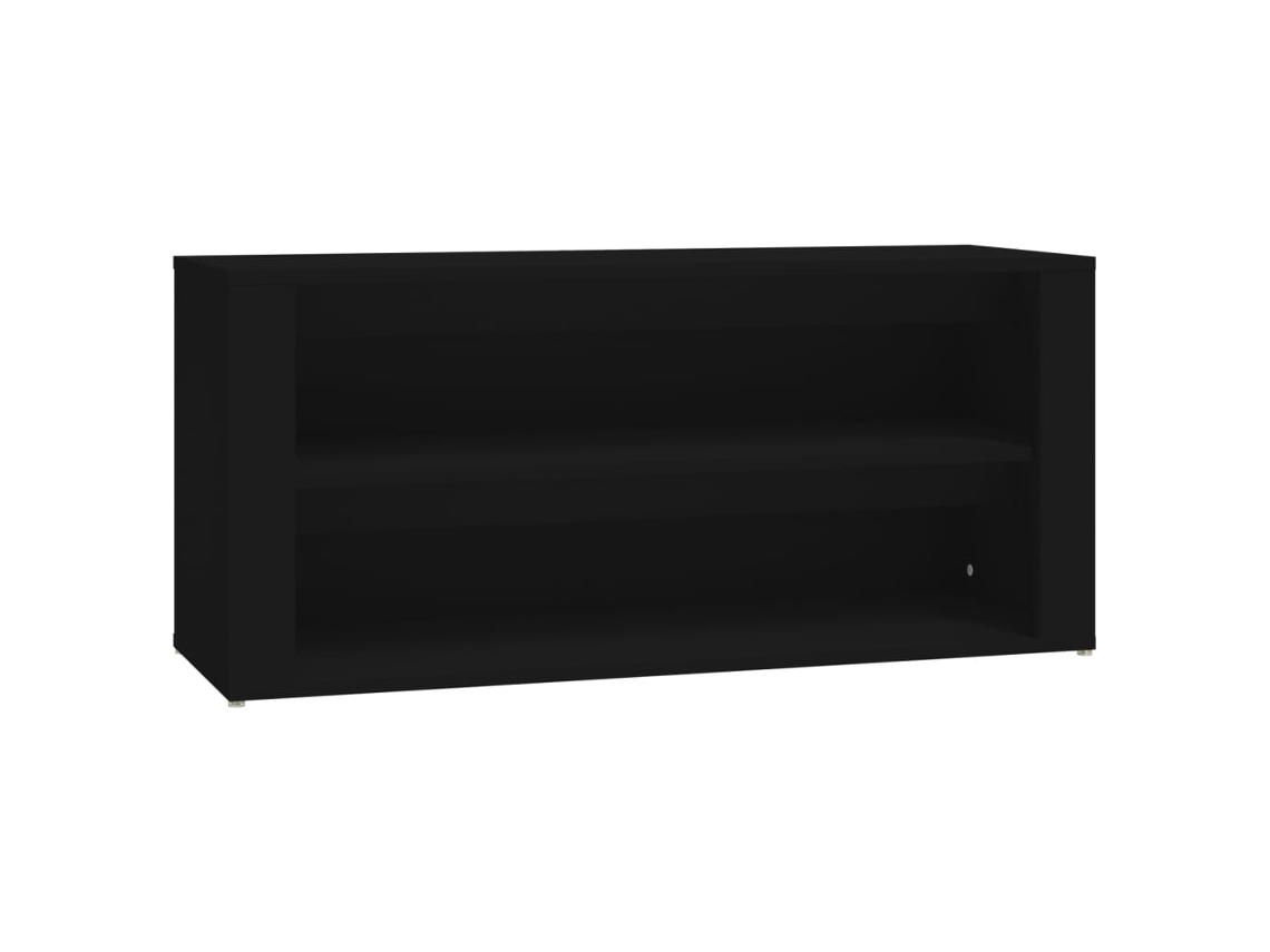 Shoe Rack, Shoe Racks Vidaxl Preto Madeira Processada (n/a)