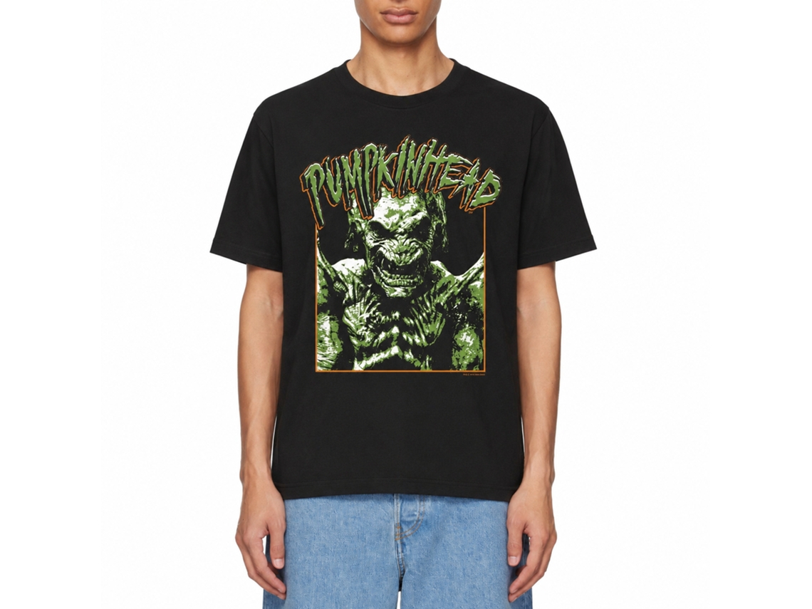 Rockinstone Pumpkinhead Movie Photo Logo Black Adult T-shirt Size:l