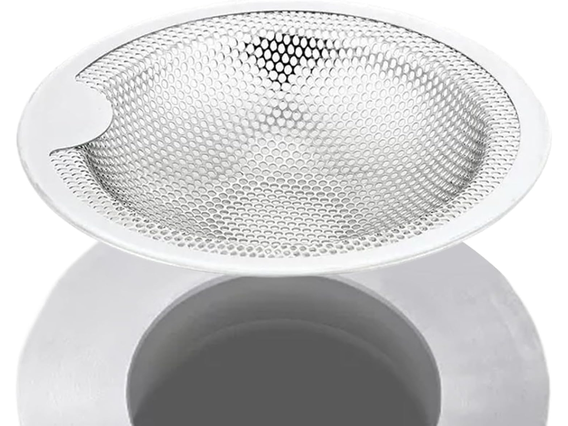 Coador De Pia Cozinha Em Aço Inoxidável Para Coletar Alimentos