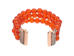 Pulseira De Relógio Delicada Com Contas Unissex De 16x2 Cm, 1 Peça, Compatível Com Fitbit. Olysi Shop