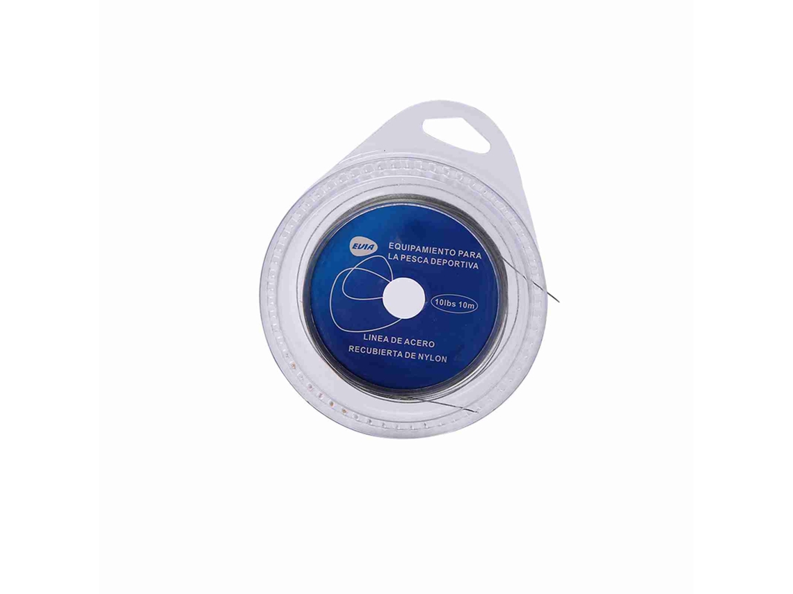 Arame de Aço Trançado para Pesca Marítima 10lb 10m