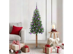 Vidaxl Árvore De Natal Slim Verde 150 Cm