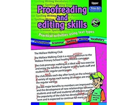 Livro Proofreading and Editing Skills de Prim-ed Publishing (Inglês)