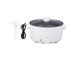 Fondue elétrico multifuncional 3,5l panela elétrica antiaderente com 3 níveis de potência para dormitório e casa S/MARCA