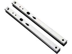 Corrediças De Gaveta Com Fechamento Suave, Corrediças Com Rolamentos De Esferas, 17mm De Largura, Duas Seções, Extensão