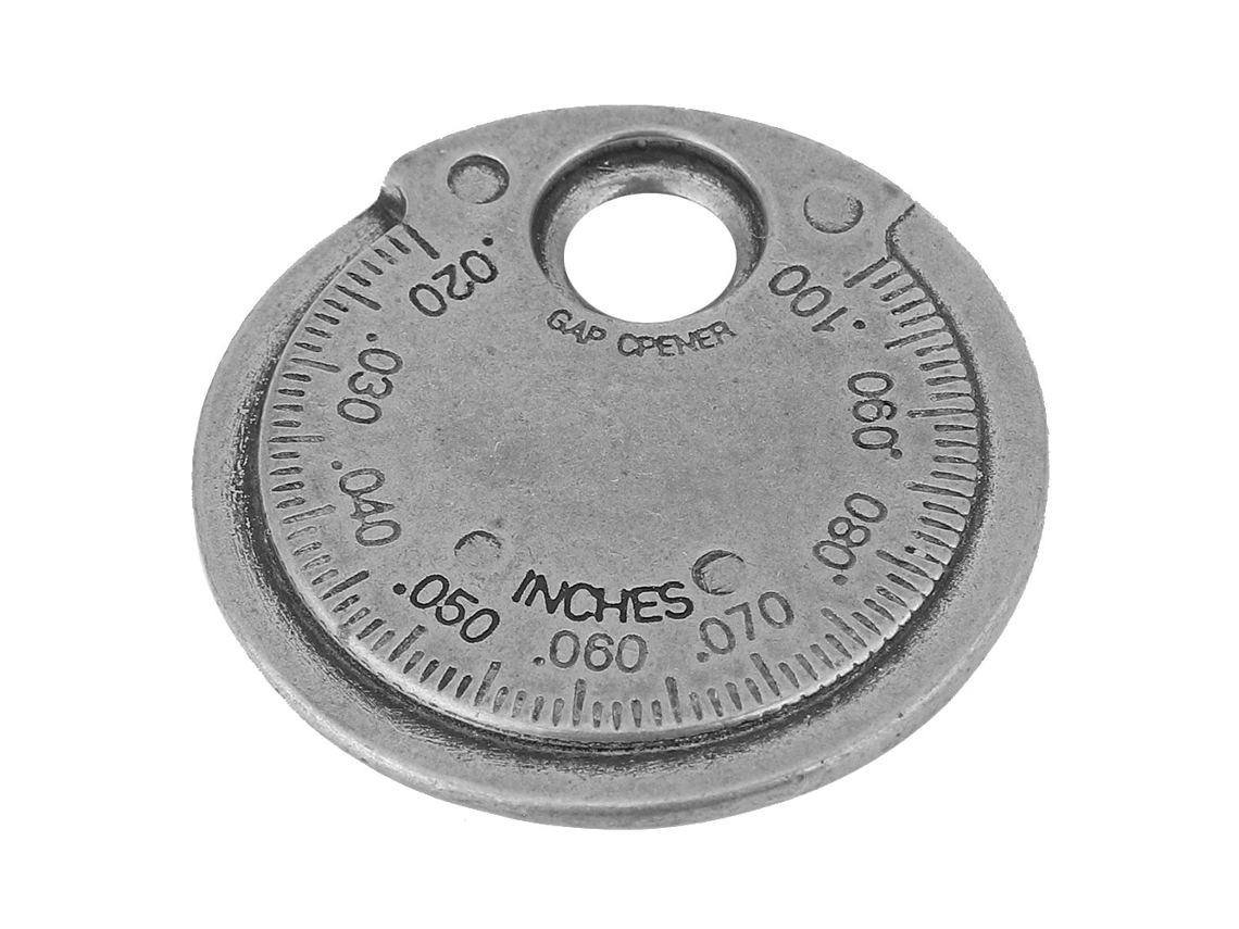 Medidor De Folga De Vela De Ignição Vante (medição E Ajuste, Fixação Em Chaveiro)