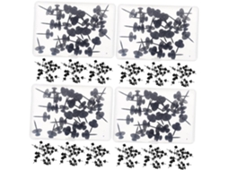 Conjunto De 120 Tachinhas Decorativas Cabeça Chata Para Quadro