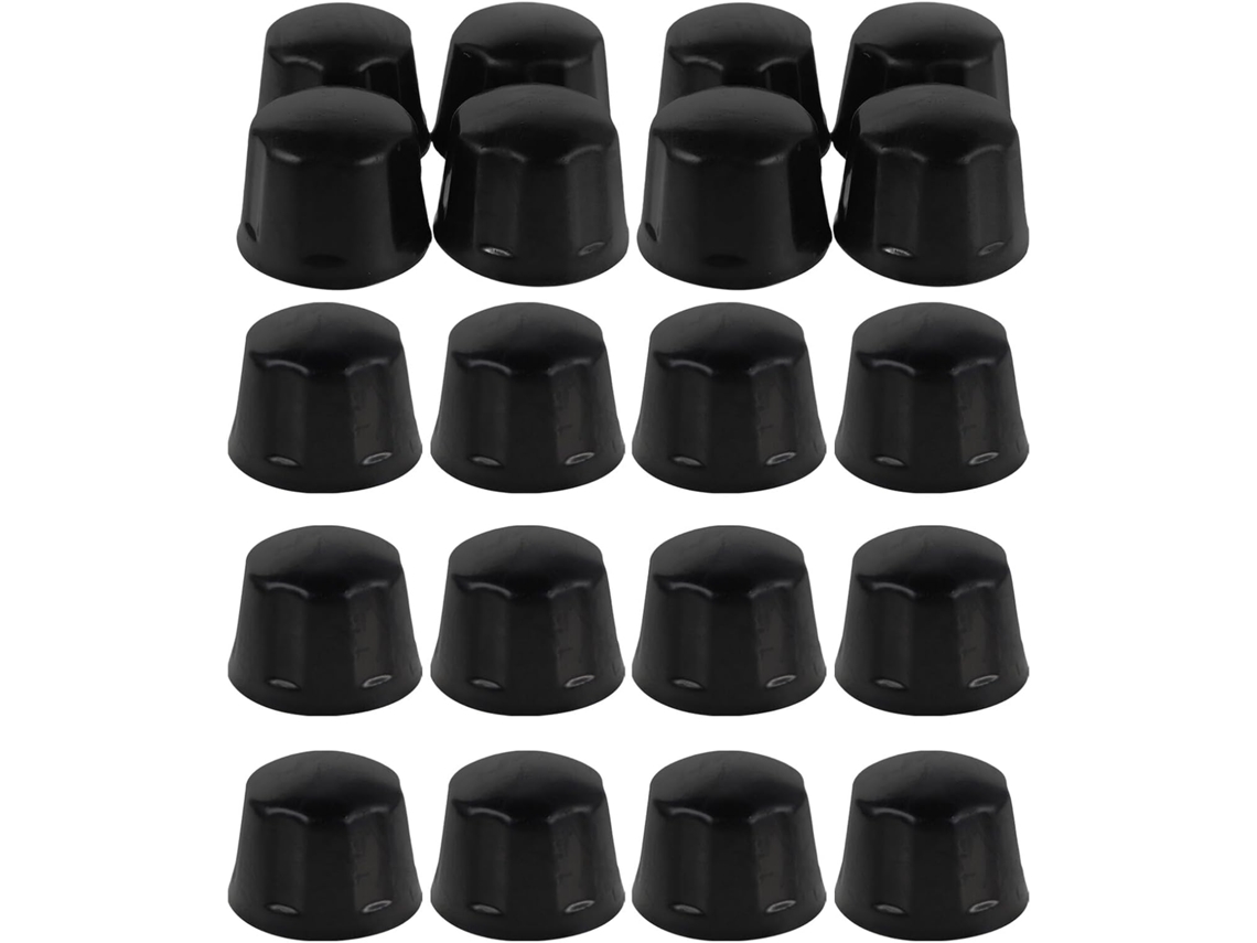 Capas De Borracha Pretas Para Porcas De Roda De 42 Mm, Pacote Com 20 Unidades, Para Suv, Quadriciclo E Reboque.