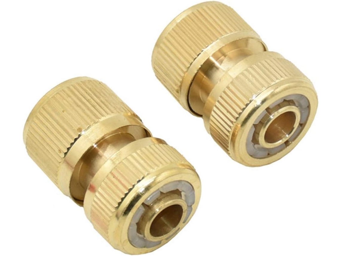 Conector de Latão para Reparo de Mangueira 1/2'' | S/MARCA