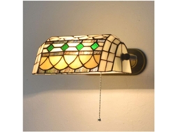 Luminária De Parede Tradicional Para Interiores, Estilo Rústico Tiffany, Ideal Para Leitura Ao Lado Da Cama, Com