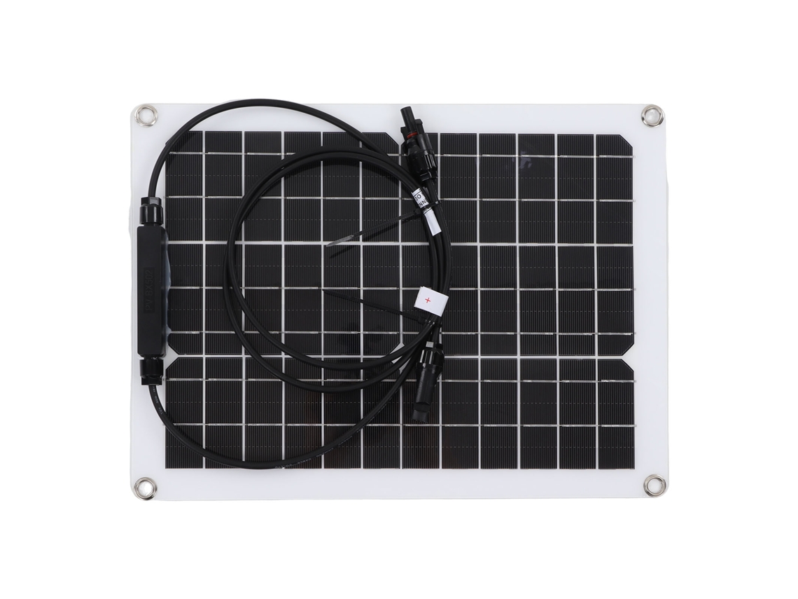Painel Solar Flexível De 15w Com Controlador De 50a Da Laxiscreed Para Energia Sustentável