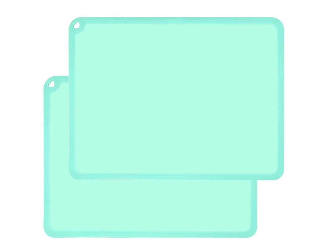 Tapetes De Silicona Para Bebés E Crianças Reutilizáveis Antideslizantes Com Borda Elevada Ideal Para Comida E Artesanato