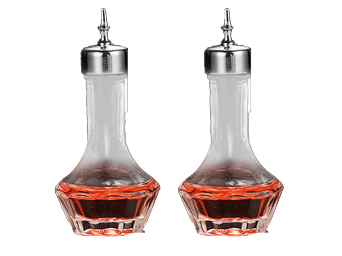 Garrafas de Bitters em Vidro Ferramenta Profissional para Coquetéis Ideal para Bartenders NEVEANCE