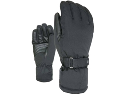 Luvas para Mulher LEVEL Hero Preto para Esqui (S-M)