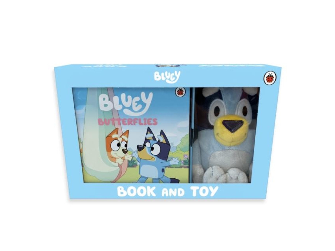 Livro Bluey Book and Toy de Bluey (Inglês)