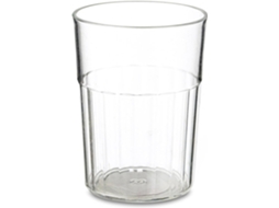 Copo, 250 Ml, Transparente, Plástico, Cilíndrico, Reutilizável, Para Casa Gokoco