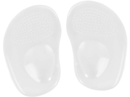 Ganazono 6-pares De Calcanhares Transparentes, Palmilhas Antiderrapantes Para Sapatos Femininos, Almofadas Para Melhorar