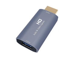 Placa de captura de áudio e vídeo YURU, USB, HDMI, 4K, para transmissão ao vivo, Z51