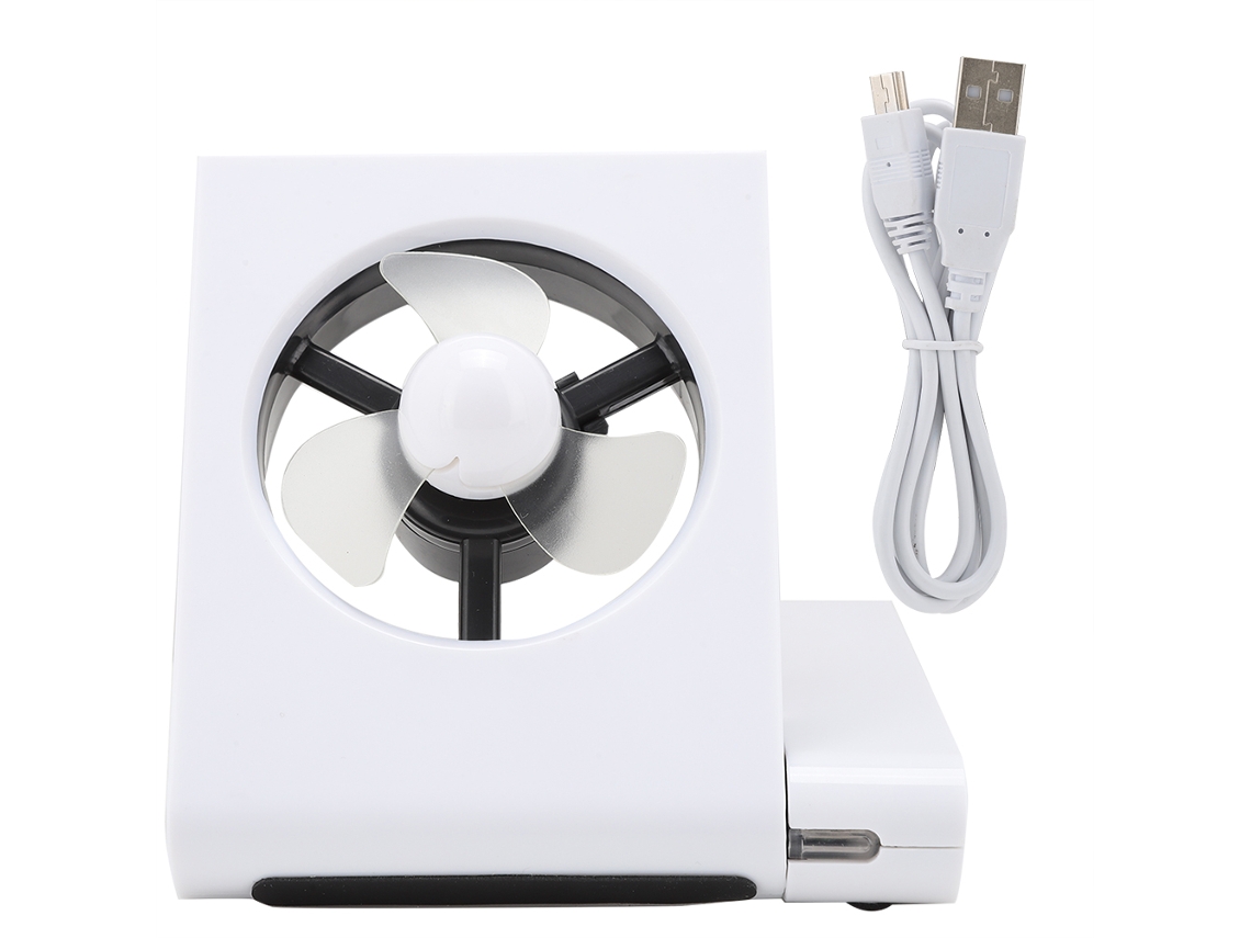 Mini Ventilador Usb 2.0 Hub 3 Portas Resfriamento De Laptop Expansão De Interface Usb
