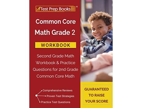 Livro Common Core Math Grade 2 Workbook de Test Prep Books (Inglês)