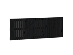 Wall Headboard, Wall Headboards Vidaxl Preto Madeira De Pinho (166 X 60 Cm)