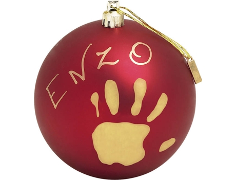 Bola de Natal BABY ART My Christmas Fairy (Vermelho)