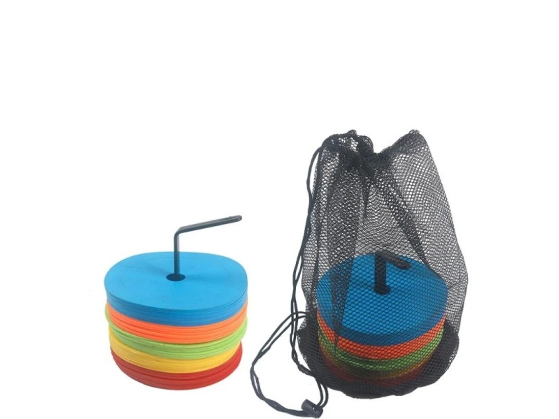 10 Peças De Disco Marcador De Cones Planos Para Futebol, Basquete, Velocidade Esportiva, Agilidade, Treinamento, Marcadores Slowmoose