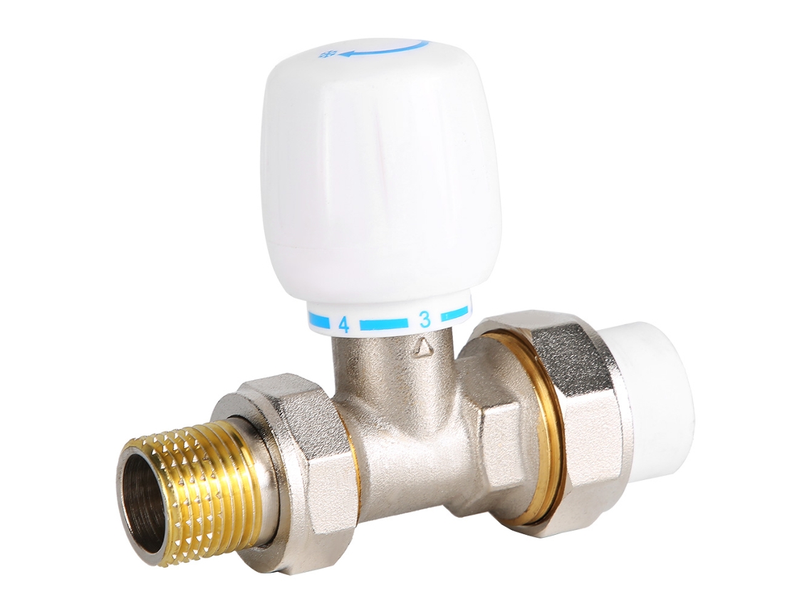 Válvula Termostática Radiador Retangular Dn20x15
