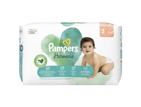 Harmonia 42 Tamanho 3 6-10 kg PAMPERS