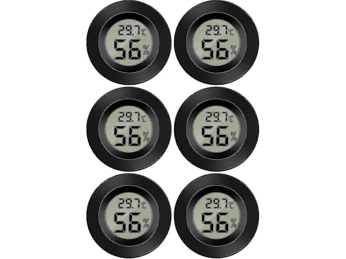 Mini Termômetro E Higrômetro Digital Lcd Portátil Para Medir Temperatura E Umidade.